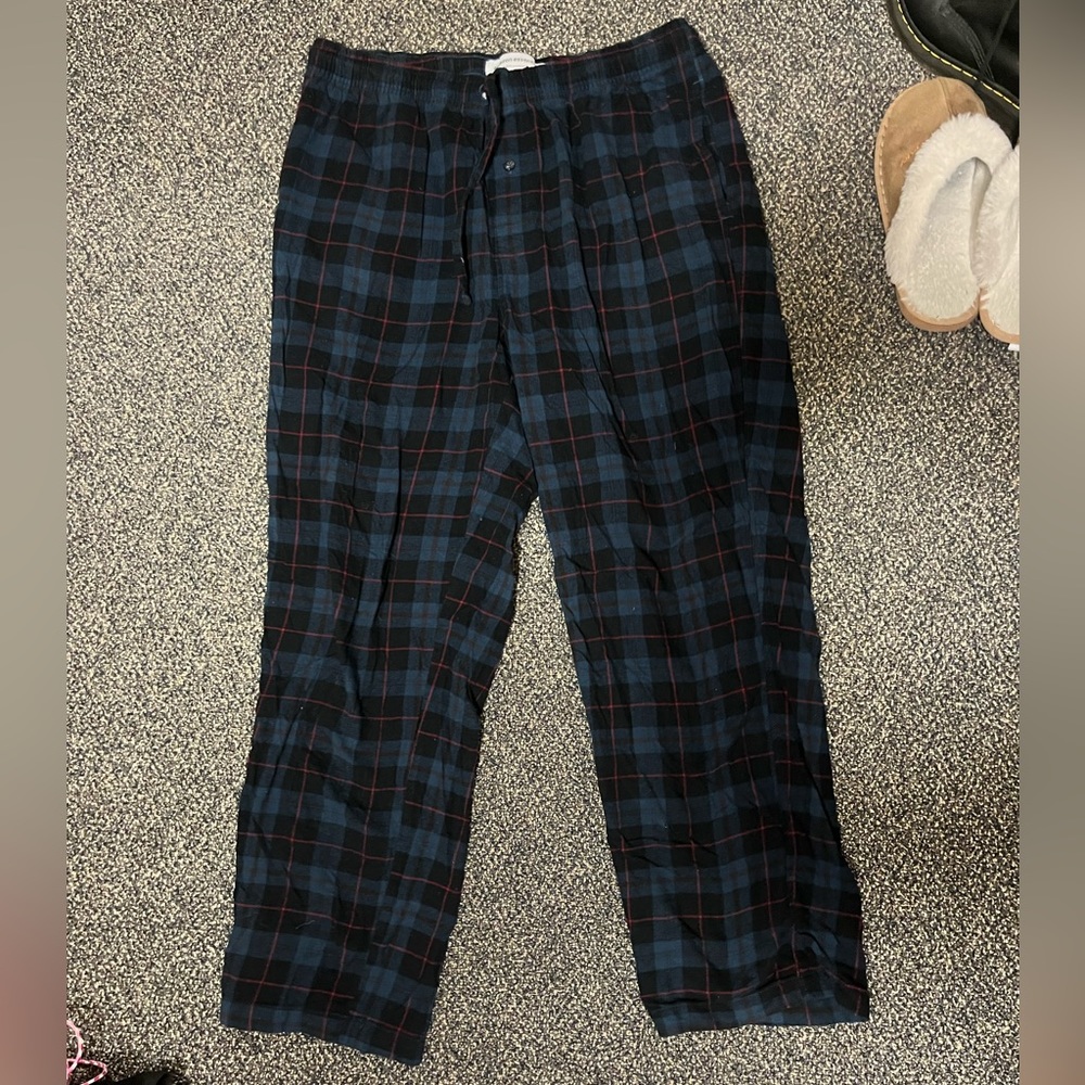 Plaid PJ pants